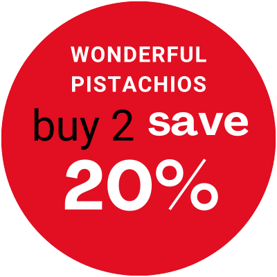 Wonderful Pistachios Pepper & Garlic Pistachios 168g