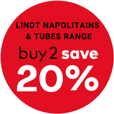 Lindt Lindor Tube Mix 400g