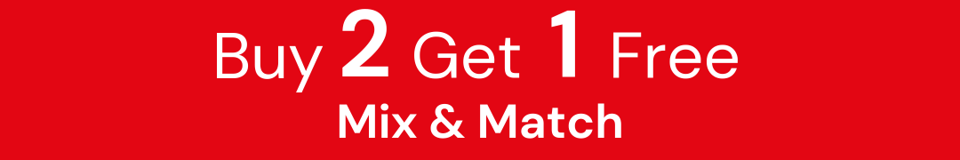 Buy 2 Get 1 Free - Mix & Match