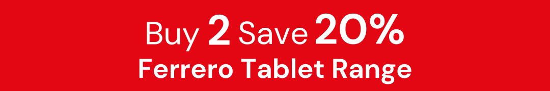 Buy 2 Save 20% - Ferrero Tablets Range