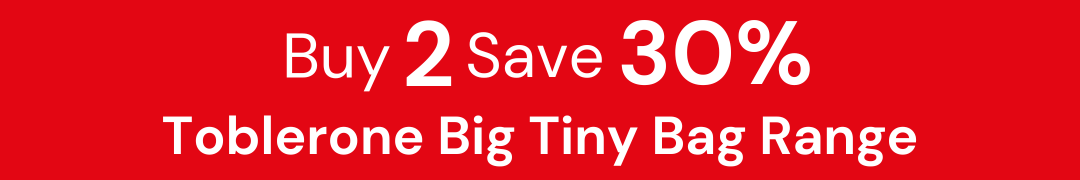 Buy 2 Save 30% - Toblerone Big Tiny Bag