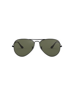 Ray-Ban Aviator Classic Black / Green 0RB3025 Sunglasses