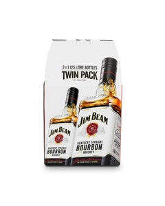 Jim Beam White Twin Pack 2 X 1.125L