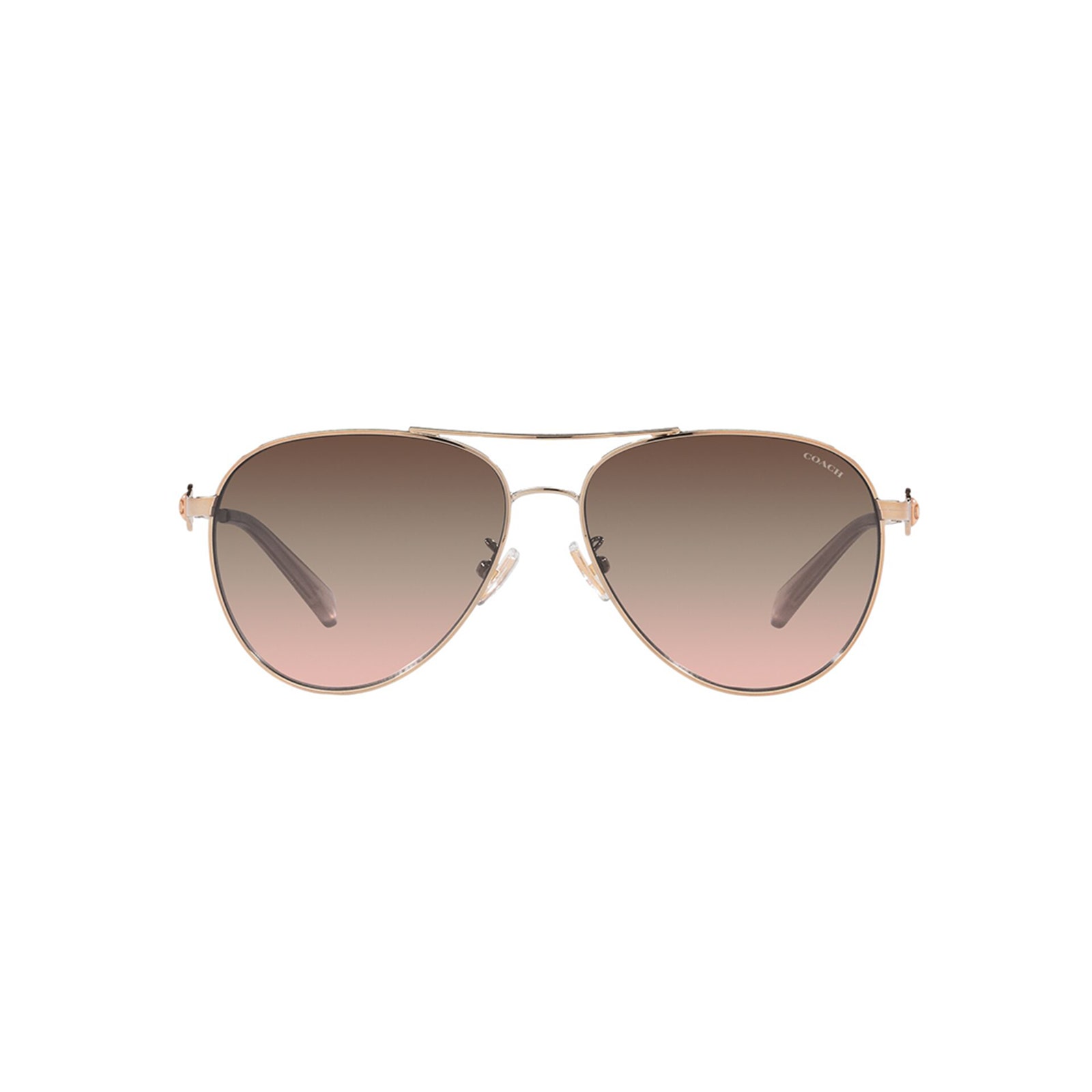 Coach rose gold sunglasses sale