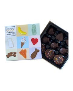 Seriously Good Chocolate Kiwiana Lolly Collection 16 Box 208g